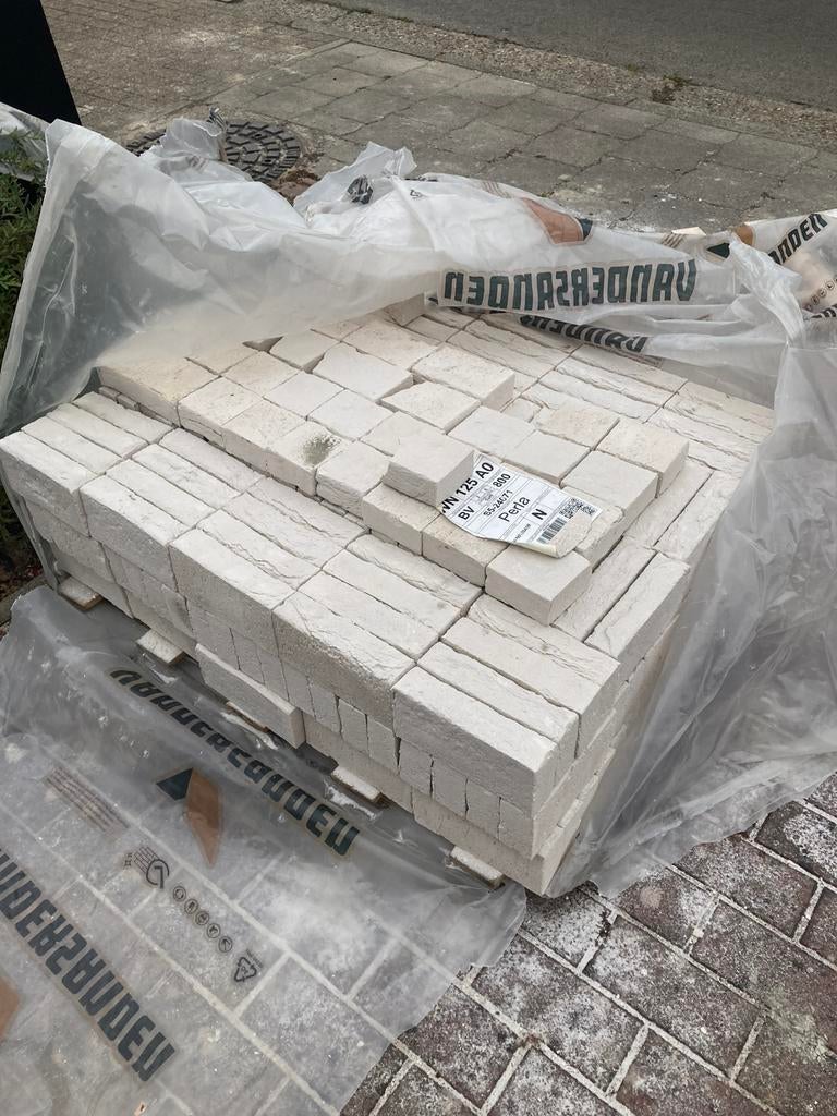 Perla gevelsteen, Doe-het-zelf en Bouw, Metselstenen, Ophalen, Nieuw