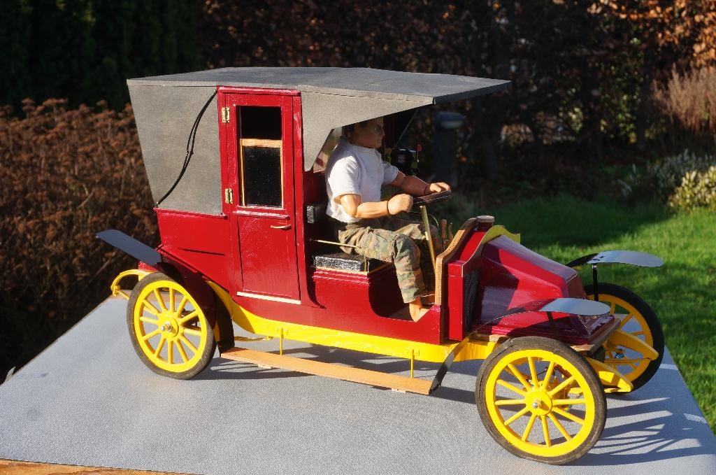 Taxi de la Marne - schaal 1/6, Ophalen, Nieuw, Groter dan 1:35, Diorama