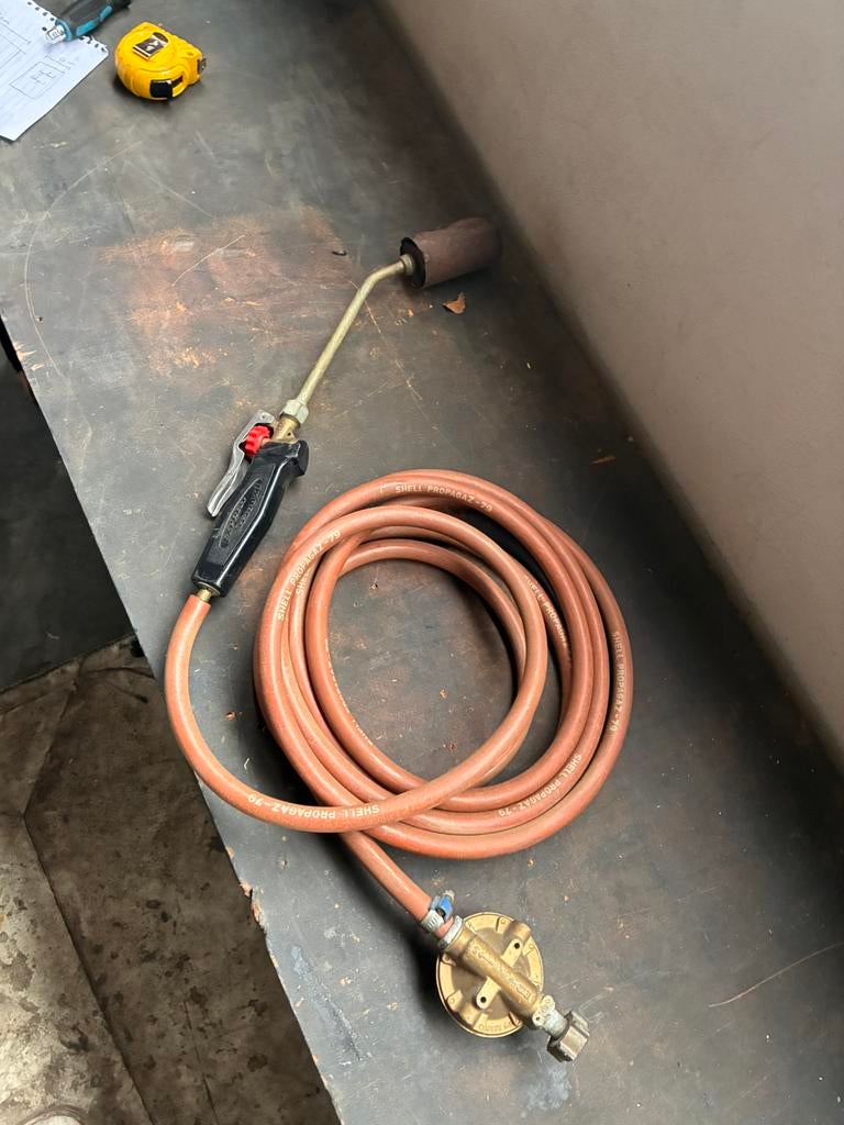 Gasbrander, Ophalen, Gebruikt