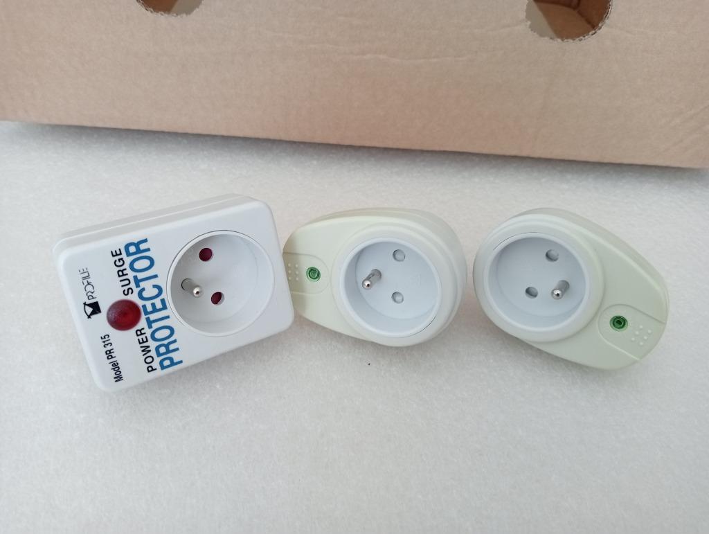 Lot de 3 prises orage, Bricolage & Construction, Électricité & Câbles, Enlèvement ou Envoi, Utilisé