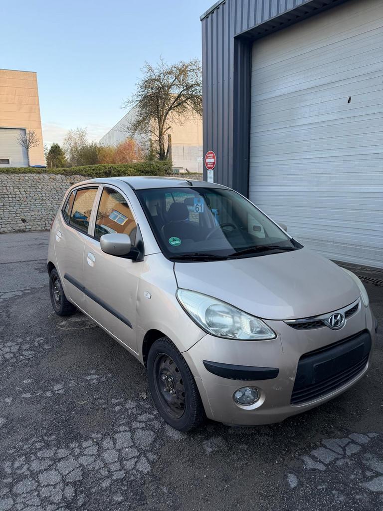 Hyundai i10 diesel euro4 1,1 euro4 check ok, Auto's, Hyundai, Bedrijf, i10, Diesel, Euro 4, 5 deurs, Handgeschakeld, Beige, Ophalen