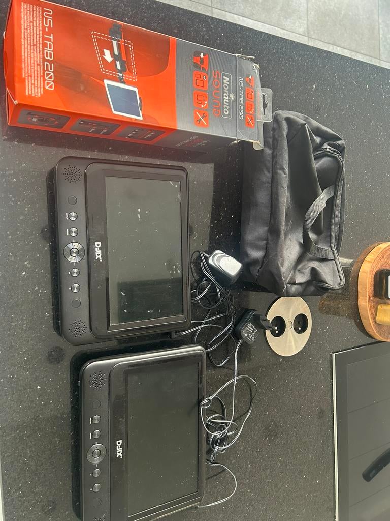 Tv portable pour dans la voiture, TV, Hi-fi & Vidéo, Enlèvement ou Envoi, Utilisé, Lecteur DVD, Portable