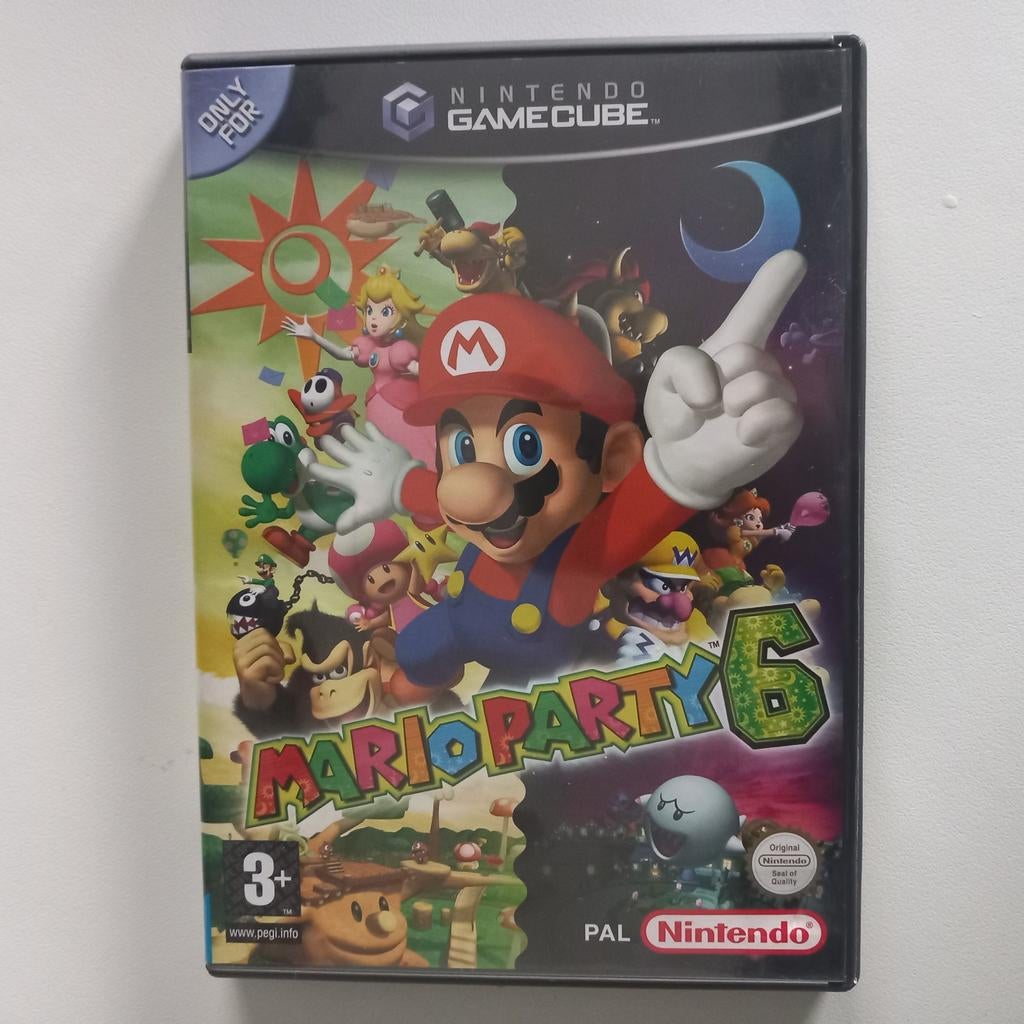 Mario Party 6 Nintendo gamecube pal, Games en Spelcomputers, Ophalen of Verzenden, Zo goed als nieuw