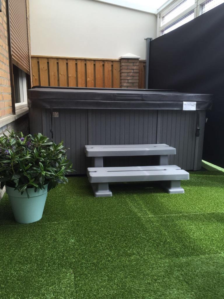 Grote rubber gras tegels 100x100x2.5cm met 3 jr Garantie, Ophalen of Verzenden, Nieuw, Kunstgras