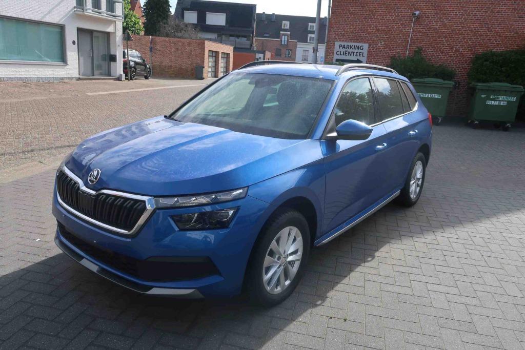 SKODA KAMIQ, Auto's, Skoda, Automaat, Euro 6, Blauw, Bedrijf