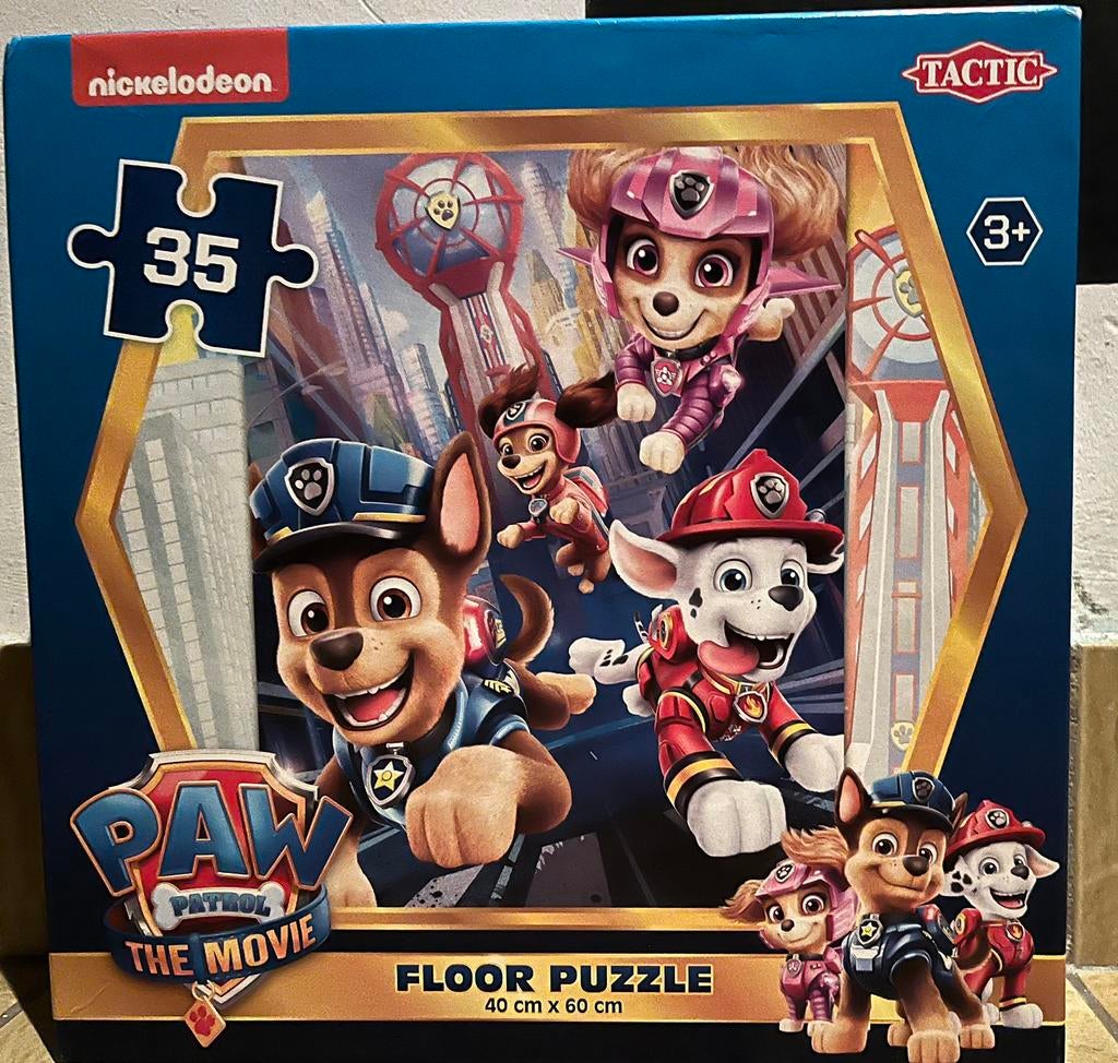 Paw Patrol vloerpuzzel 35 stukken, Kinderen en Baby's, Ophalen, Zo goed als nieuw