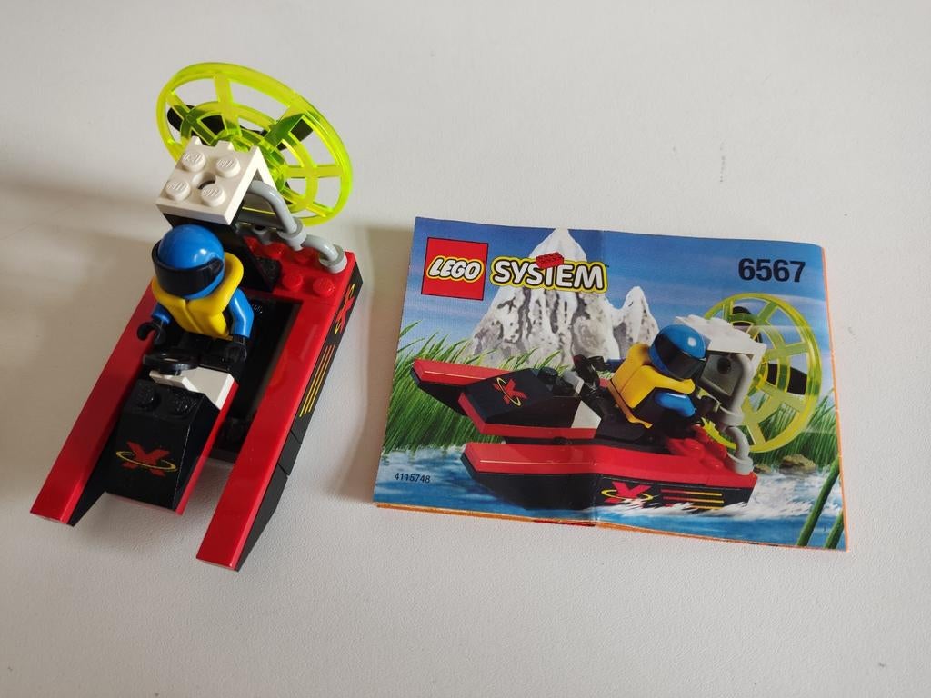 Lego 6567 X-Treme Air Boat Retro Vintage, Kinderen en Baby's, Speelgoed | Duplo en Lego, Ophalen, Zo goed als nieuw, Complete set