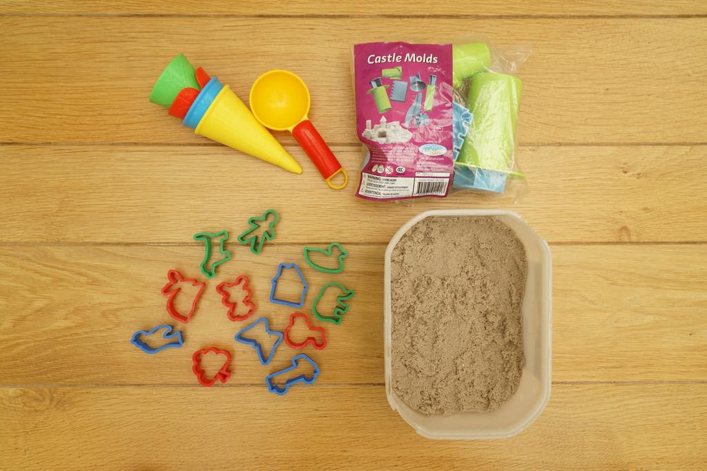 speelzand, Kinderen en Baby's, Speelgoed | Educatief en Creatief, Zo goed als nieuw, Knutselen, Ophalen of Verzenden