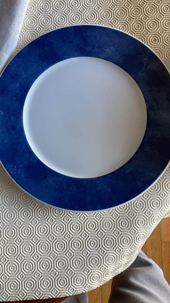 Porseleinen borden 30 cm Mitterteich Bavaria, Ophalen, Nieuw, Bord(en), Effen