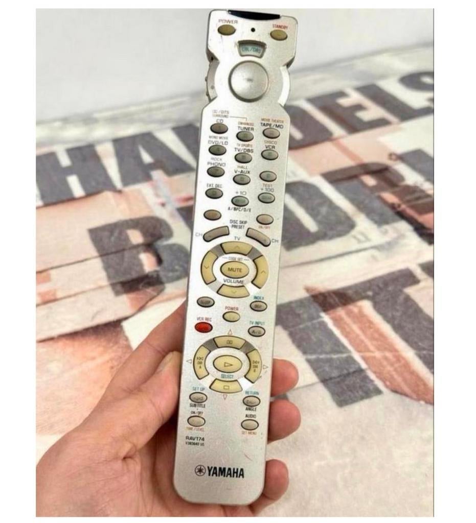 Télécommande d'origine Yamaha RAV174 V383640 rav-174, Enlèvement ou Envoi, Comme neuf, Originale, Lecteur média