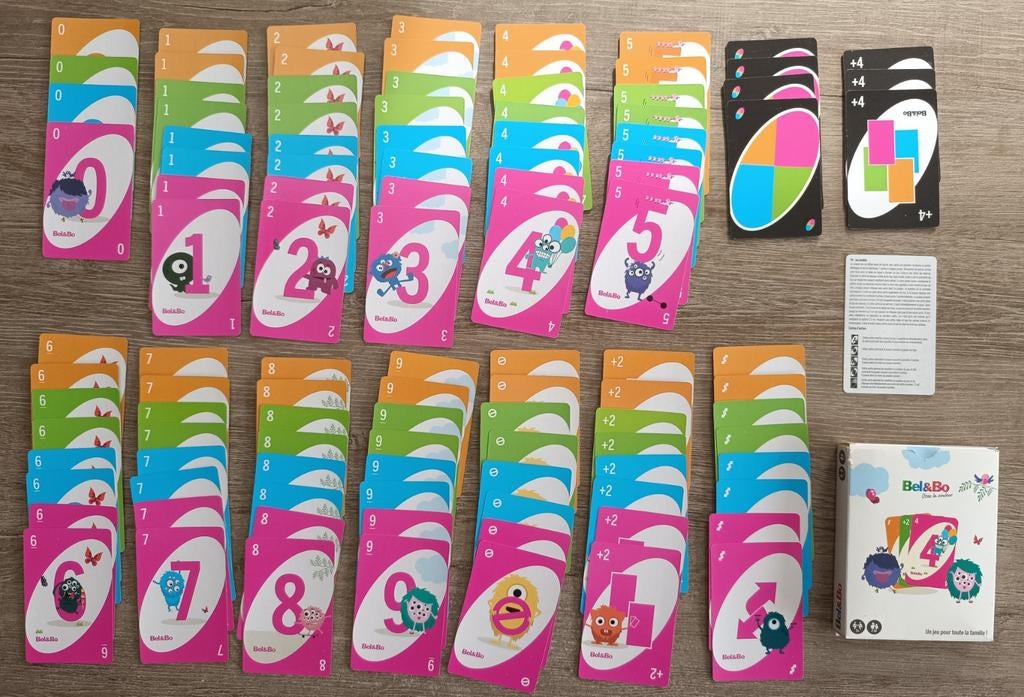 Bel&Bo / Jeu de type Uno, Enfants & Bébés, Enlèvement ou Envoi, Comme neuf