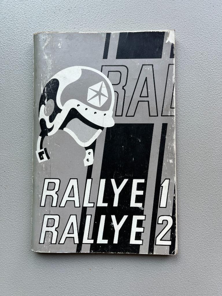 Instructieboekje Simca Ralley 1 & 2, Ophalen