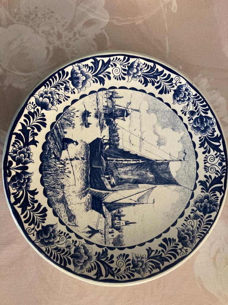 3 Borden delfts blauw, Enlèvement