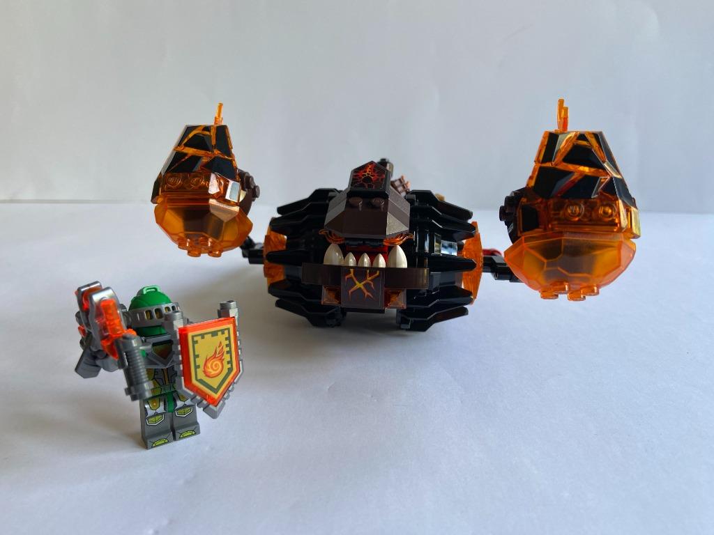 Lego Nexo Knights 70313: Moltor's Lava Smasher, Ophalen of Verzenden, Zo goed als nieuw, Complete set, Lego