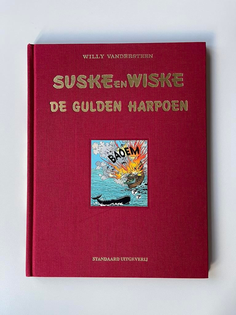 Suske en Wiske luxe de gulden harpoen gesigneerd, Enlèvement ou Envoi