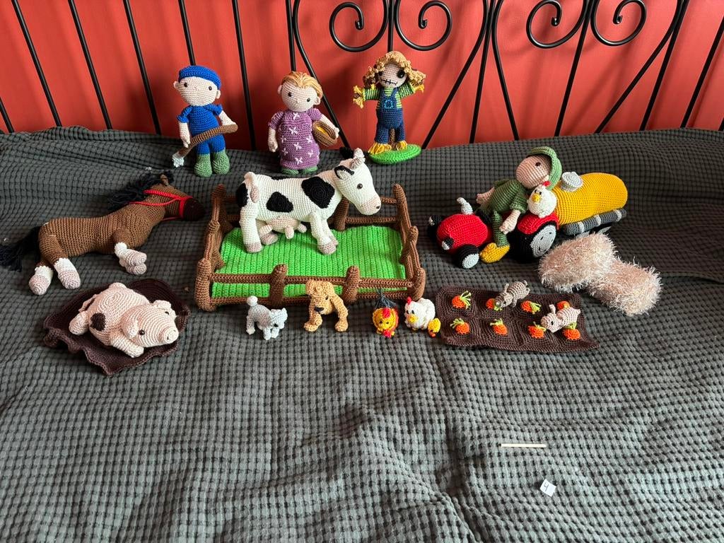 Zelfgehaakte boerderij, Enfants & Bébés, Jouets | Éducatifs & Créatifs, Neuf, Enlèvement ou Envoi