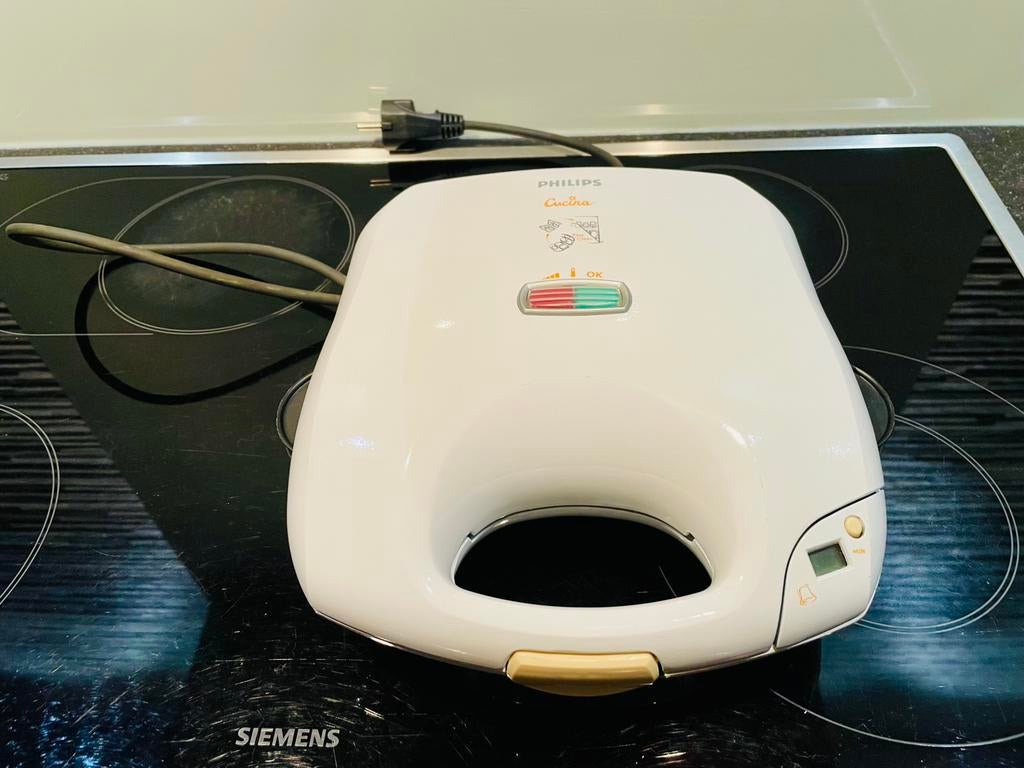 Philips croque-monsieur machine, Elektronische apparatuur, Grillplaten, Gebruikt, Vaatwasmachinebestendig, Ophalen