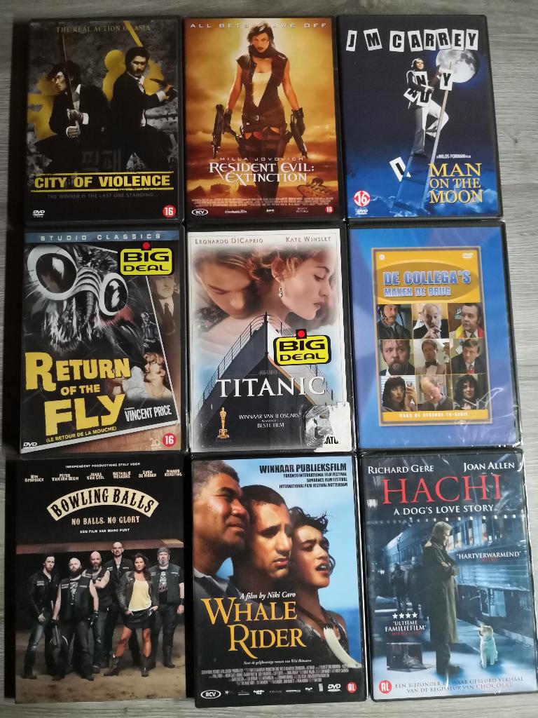 dvd's uit te kiezen (deel 2), Ophalen of Verzenden