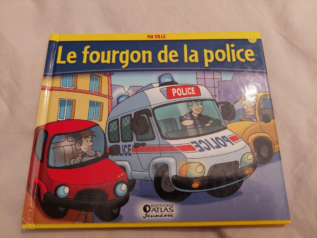 Livre enfant "Le fourgon de police", Livres, Enlèvement, Utilisé, Collectif, 3 à 4 ans