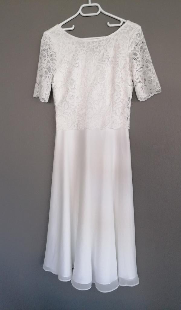 Prachtige Vera Mont cocktail/bruidsjurk mt 38, extra gevoerd, Ophalen of Verzenden, Zo goed als nieuw, Maat 38/40 (M)