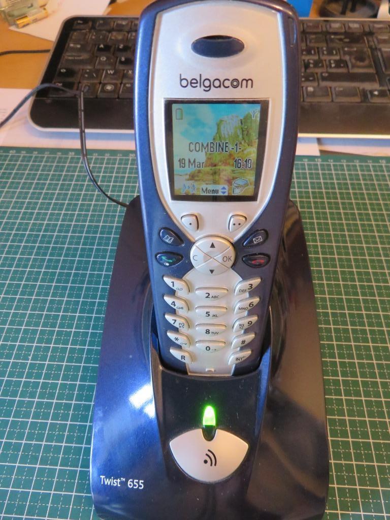 Téléphone sans fil (DECT) Belgacom Twist 655, Enlèvement ou Envoi, Comme neuf, 1 combiné