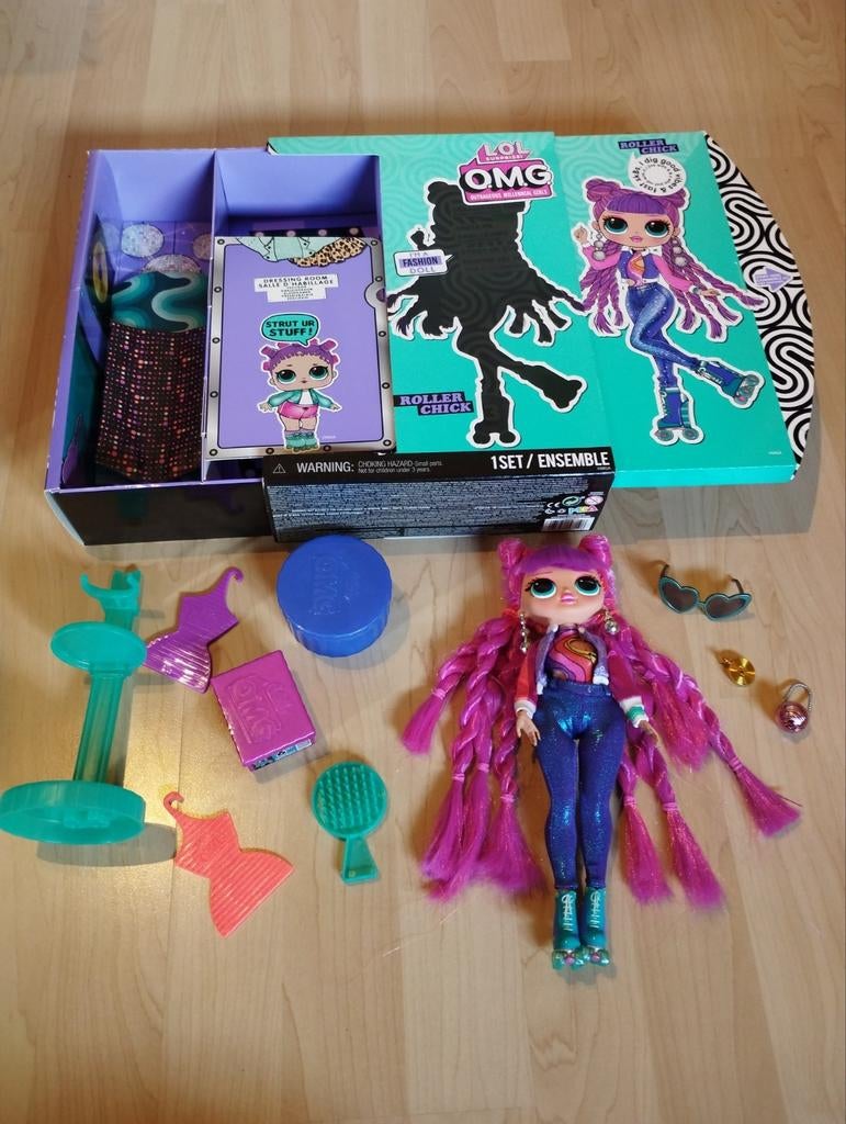 Poupée Lol OMG Roller chick, Enlèvement ou Envoi, Comme neuf, Poupée