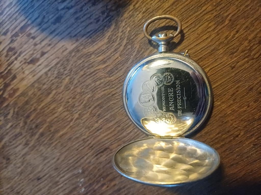 ancienne montre de poche Roskopf, Bijoux, Sacs & Beauté, Montres | Anciennes | Antiquités, Enlèvement ou Envoi, Montre de poche
