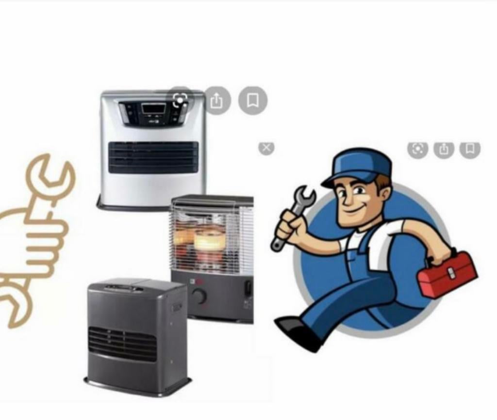 Entretiens + réparations  poeles à pétroles, Bricolage & Construction, Enlèvement