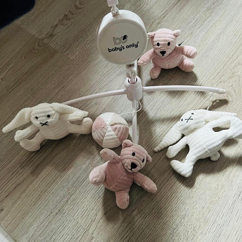 Muziekmobiel Baby’s Only Wit & Roze!, Kinderen en Baby's, Babymode-accessoires, Zo goed als nieuw, Ophalen