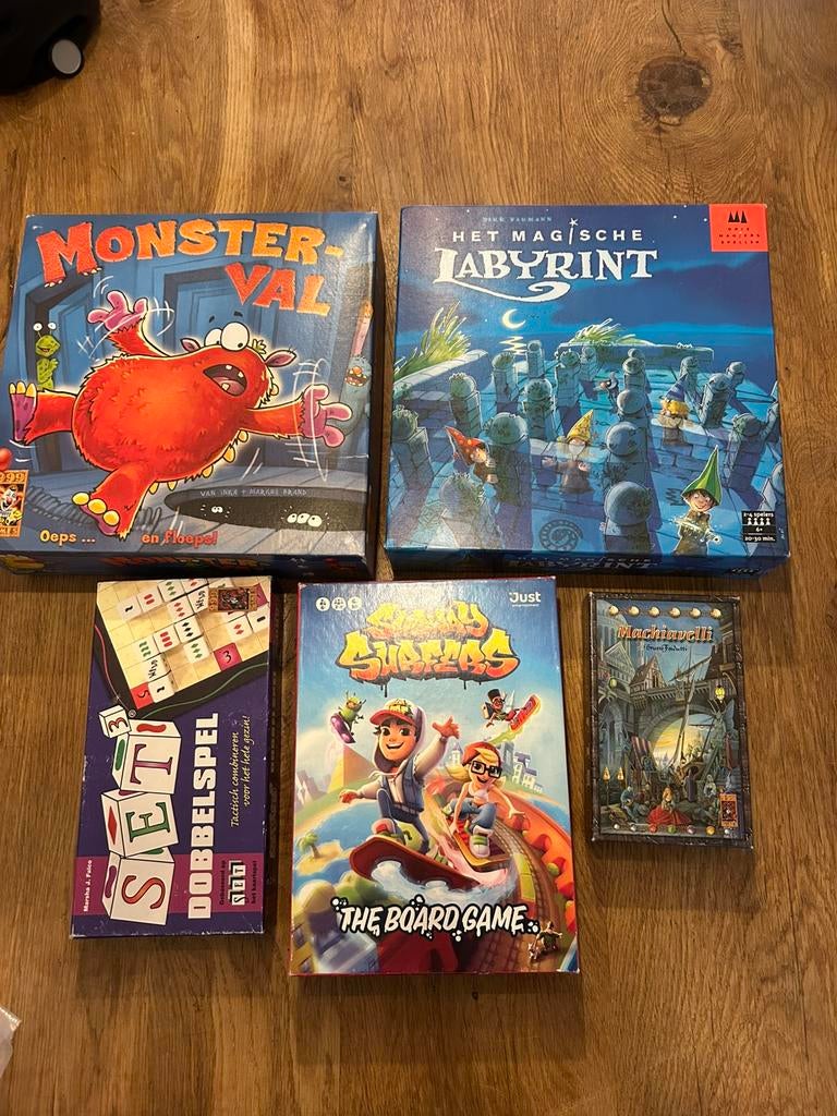 Gezelschapspellen, Hobby en Vrije tijd, Ophalen of Verzenden, Zo goed als nieuw