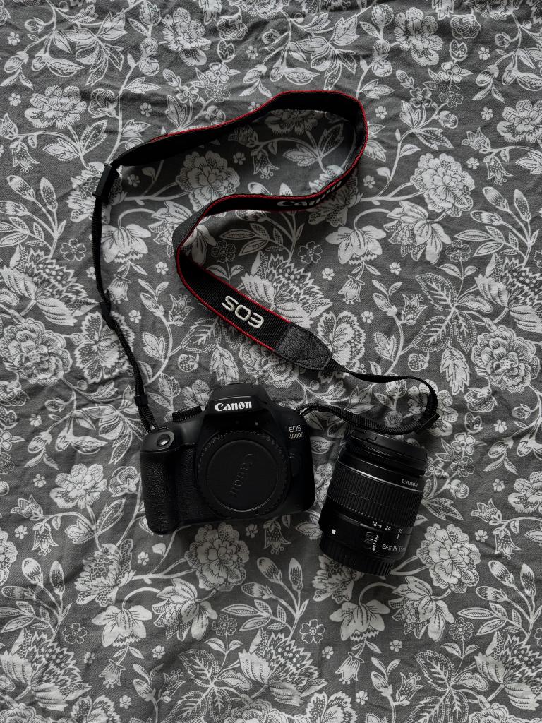 Canon EOS 4000D, TV, Hi-fi & Vidéo, Appareils photo numériques, Comme neuf, Compact, Canon, Enlèvement ou Envoi