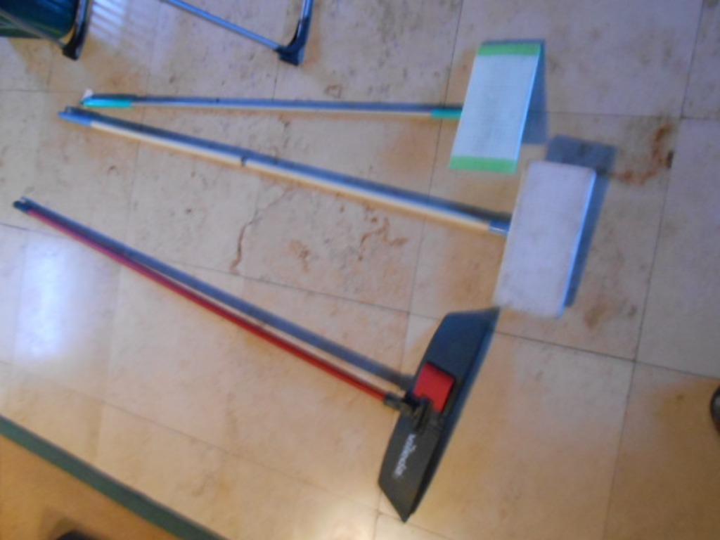 poetsgerief, Ophalen, Schoonmaakmiddel