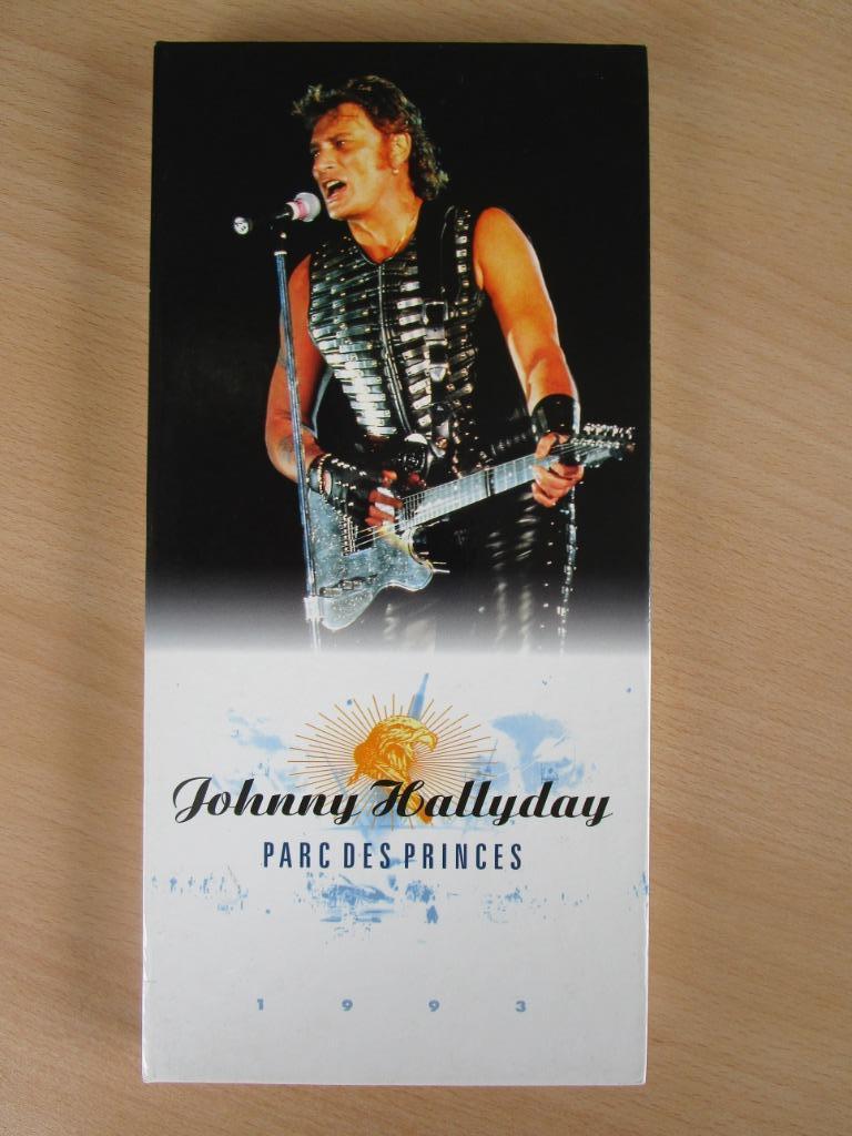 JOHNNY HALLYDAY : PARC DES PRINCES 1993 (3 CD LIVE + LIVRE), Enlèvement ou Envoi, Comme neuf, Pop rock