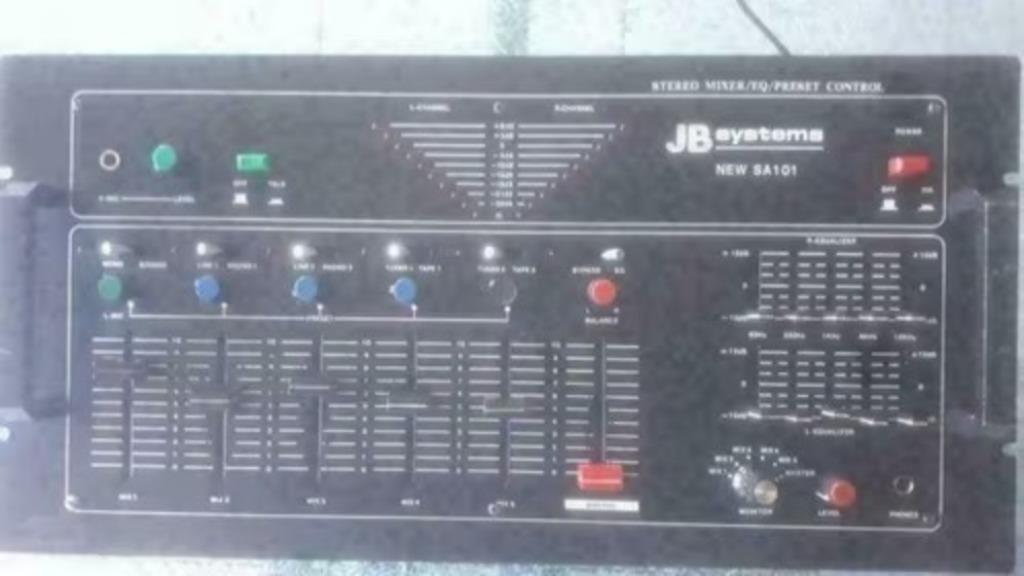 stereo mixer JB systems new sa101, Muziek en Instrumenten, Mengpanelen, Ophalen