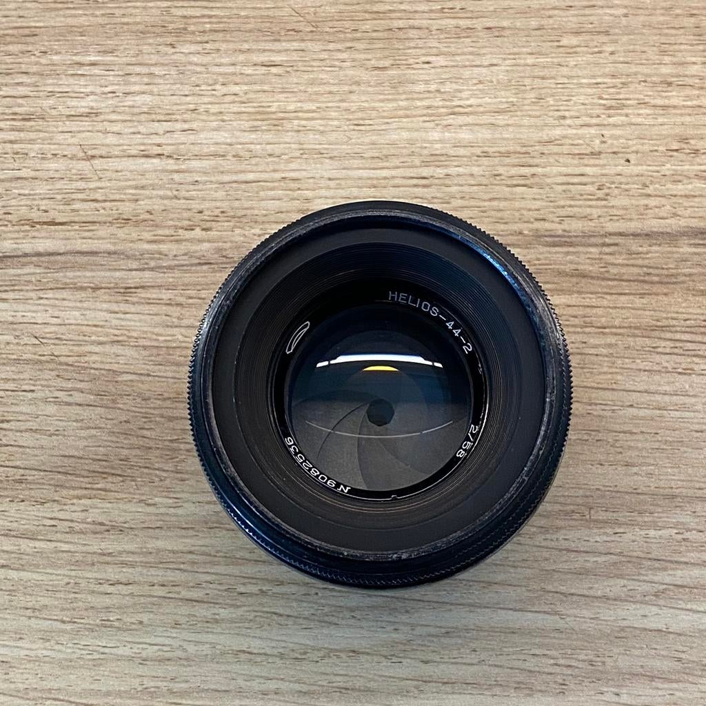 Helios 44-2, 58mm f2, Zebra, TV, Hi-fi & Vidéo, Enlèvement ou Envoi, Utilisé, Reflex miroir