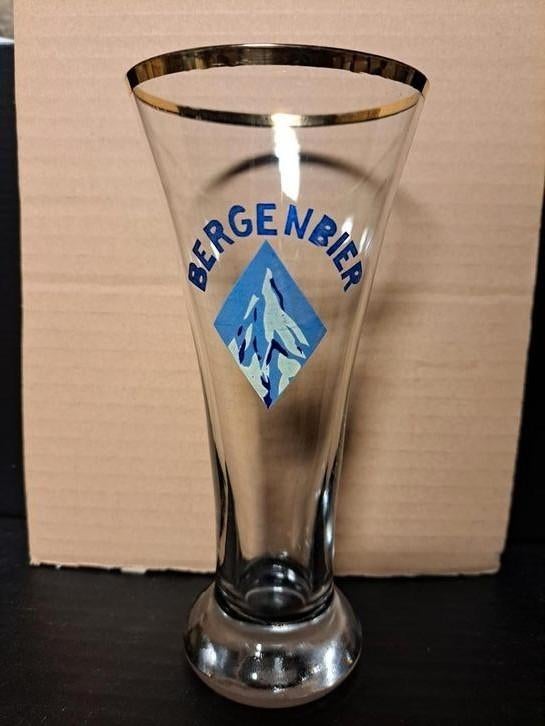 Ancien verre Bergenbier, Collections, Enlèvement ou Envoi