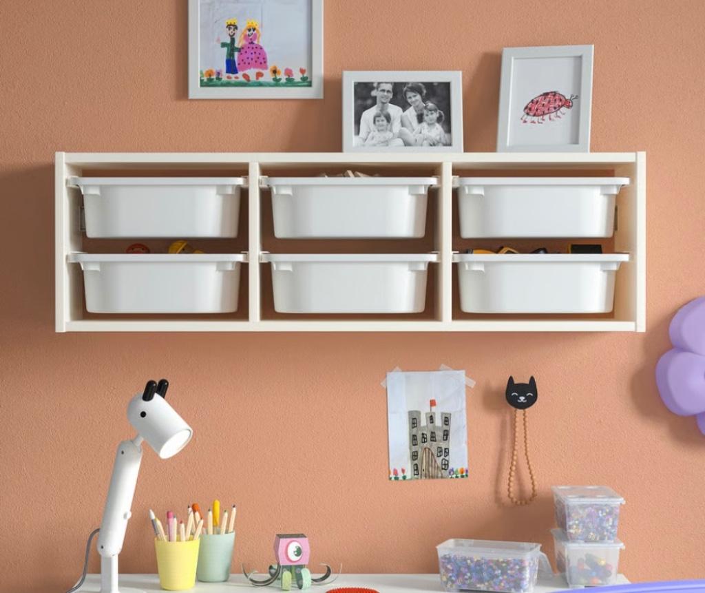 Ensemble de 7 structures TROFAST Ikea, Enfants & Bébés, Chambre d'enfant | Commodes & Armoires, Comme neuf, Moins de 90 cm, 75 à 100 cm