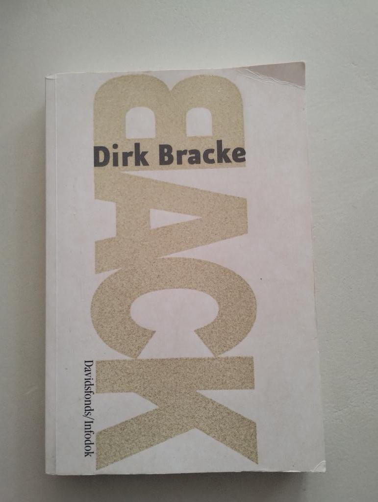Boek: Dirk Bracke - Back, Ophalen, Gelezen