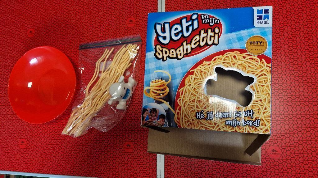 Yeti in mijn spaghetti, Ophalen of Verzenden, Zo goed als nieuw