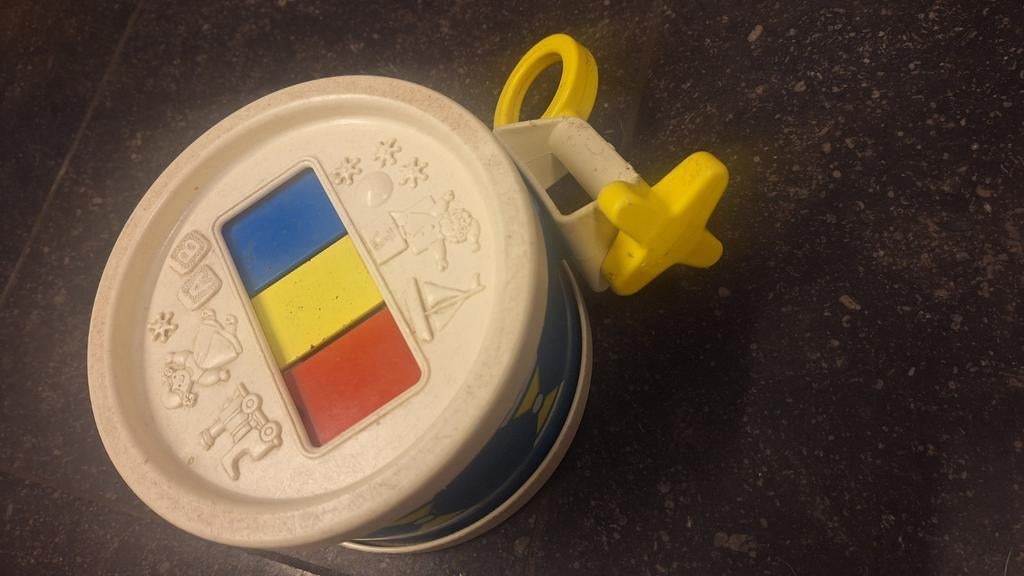 vintage Fisher Price xylo drum 421, Kinderen en Baby's, Ophalen, Gebruikt