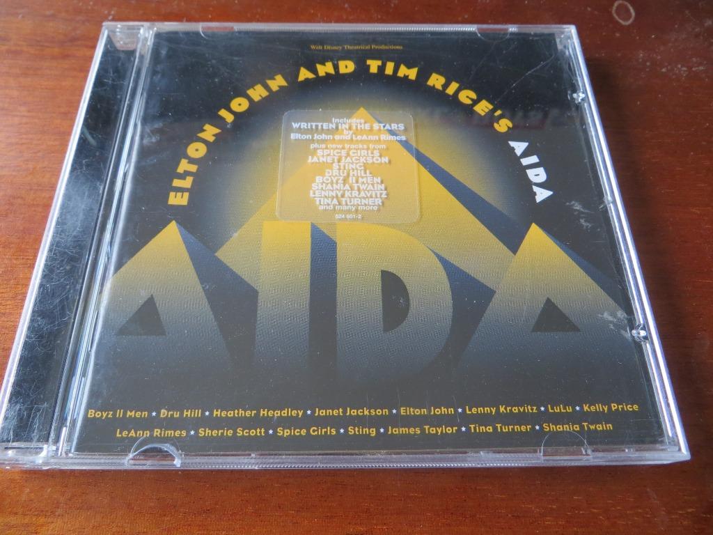 ELTON JOHN AND TIM RICE - CD AIDA, Verzenden, Gebruikt, Filmmuziek en Soundtracks