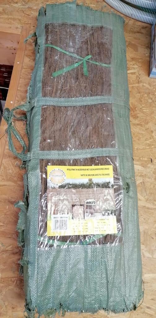 Natte (canisse) de Bruyère 100x500 cms, Jardin & Terrasse, Enlèvement, Comme neuf