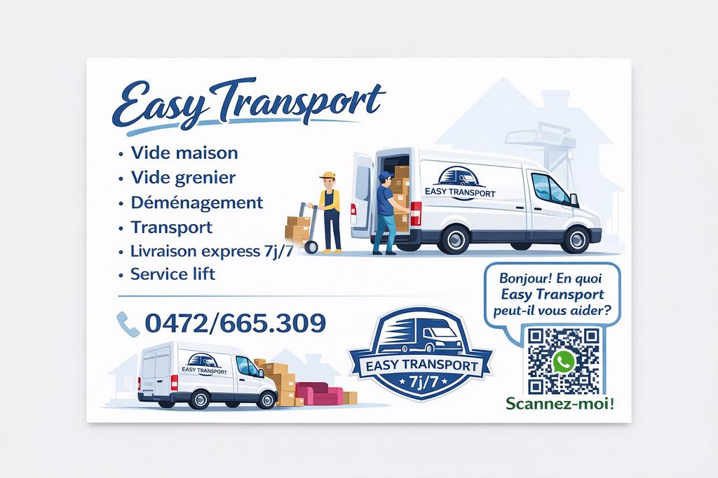 Camionette avec chauffeur