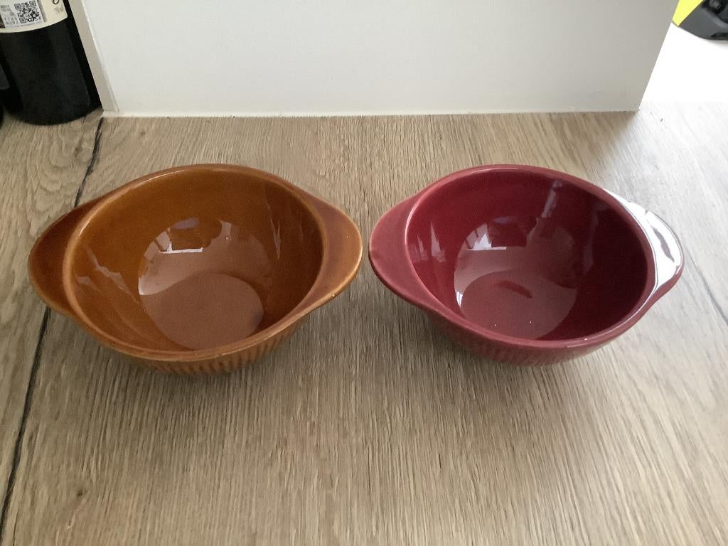 2 bols Maggi Gien bols publicitaires TBE, Enlèvement ou Envoi