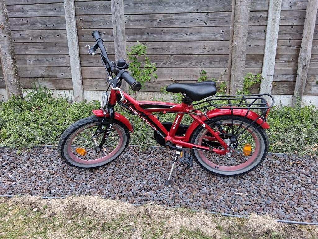 Batavus kinderfiets 16inch, Fietsen en Brommers, Fietsen | Kinderfietsjes, Ophalen, Zijwieltjes