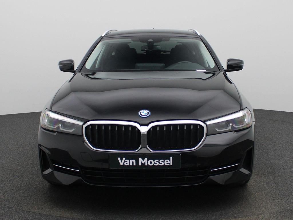 BMW 5 Reeks Touring 520e 150kW, Auto's, BMW, Automaat, Gebruikt, Zwart, 4 cilinders