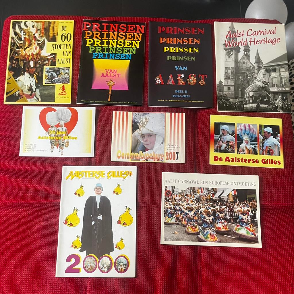 Boeken Aalst carnaval, Livres, Histoire & Politique, Comme neuf, Enlèvement ou Envoi