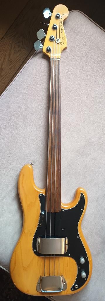 1978 Fender Precisionbass fretloos., Muziek en Instrumenten, Ophalen, Gebruikt, Elektrisch, Fretloos