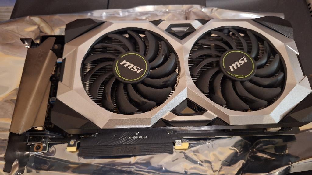 MSI RTX 2070 SUPER Ventus OC 8GB, GDDR6, Comme neuf, Enlèvement, HDMI