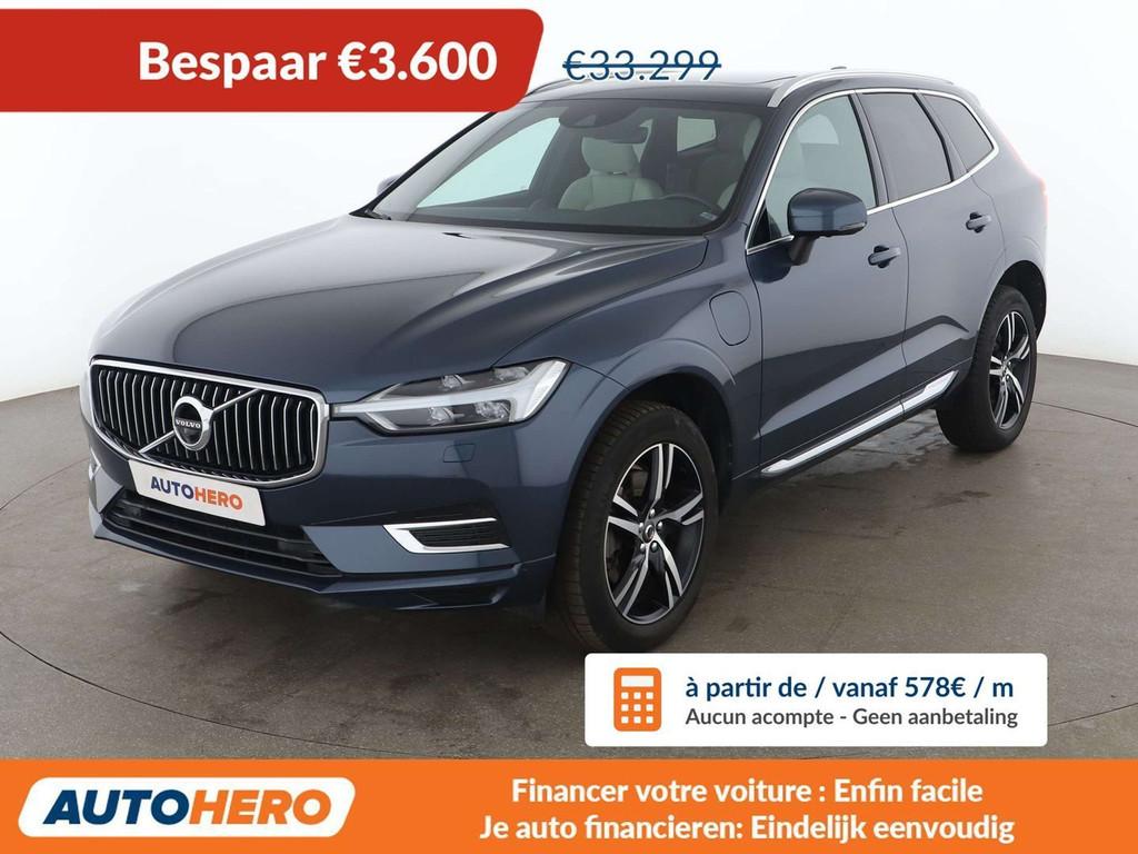Volvo XC60 2.0 T8 Plug-in Hybrid Inscription AWD (bj 2017), Auto's, Automaat, Gebruikt, Beige, 1969 cc